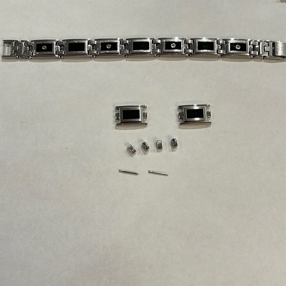 Step diamond bracelet